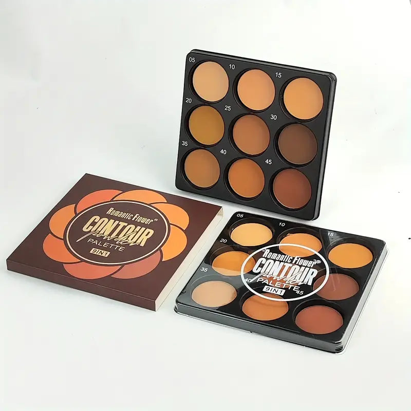 Romantic Flower 9‑in‑1 Contour Palette - Buy Online in Pakistan at Cosmia.pk