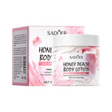 Sadoer Honey Peach Body Lotion Ice Cream Texture - 180g - Buy Online in Pakistan at Cosmia.pk