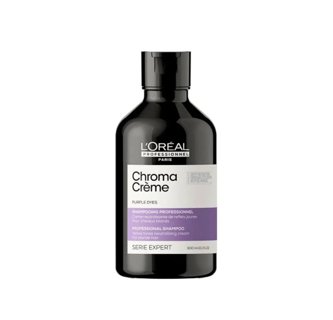 L'Oreal Professional Paris Chroma Creme Purple Dyes Shampoo 300ml - Buy Online in Pakistan at Cosmia.pk