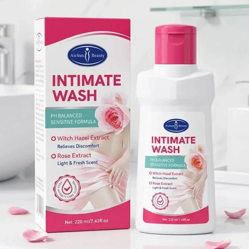 Aichun Beauty Intimate Wash With Witch Hazel & Rose Extract – 220ml - Buy Online in Pakistan at Cosmia.pk