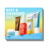 e.l.f. SKIN Best & Obsessed Skincare Kit box with 5 mini products - e.l.f. SKIN Best & Obsessed Skincare Kit - Buy Online in Pakistan at Cosmia.pk