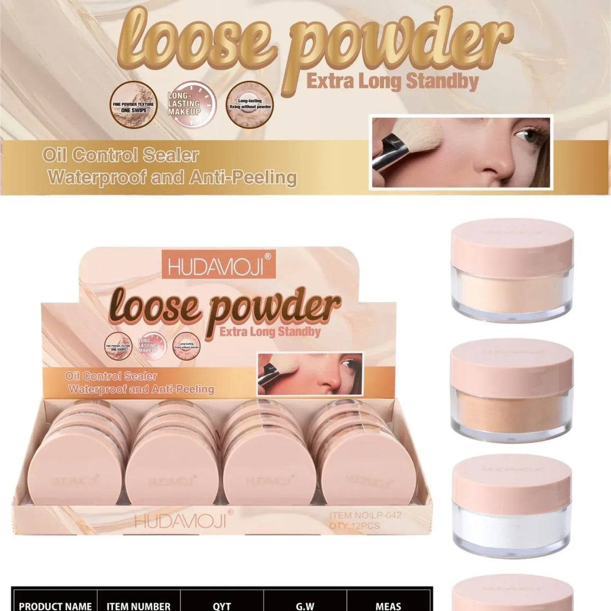 Hudamoji Loose Powder - Buy Online in Pakistan at Cosmia.pk