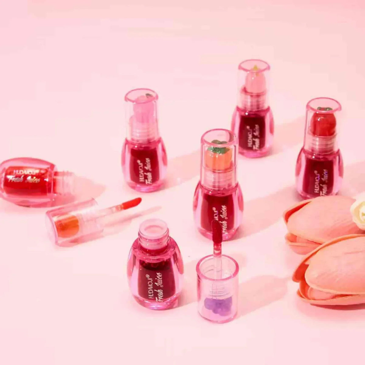 Hudamoji Fresh Juice lip tints - Buy Online in Pakistan at Cosmia.pk