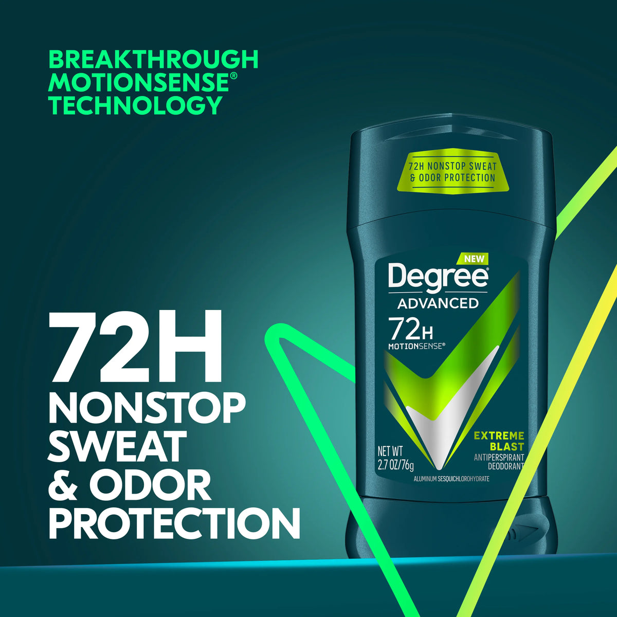 Degree Extreme Blast Antiperspirant Deodorant Stick - 85g - Buy Online in Pakistan at Cosmia.pk