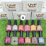 LMF Beauty Nail Polish – Permanent & Long-Lasting (Pack of 12) - Buy Online in Pakistan at Cosmia.pk