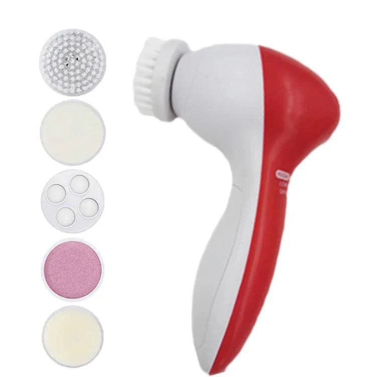 5‑in‑1 Electric Facial Cleansing Massager - Buy Online in Pakistan at Cosmia.pk