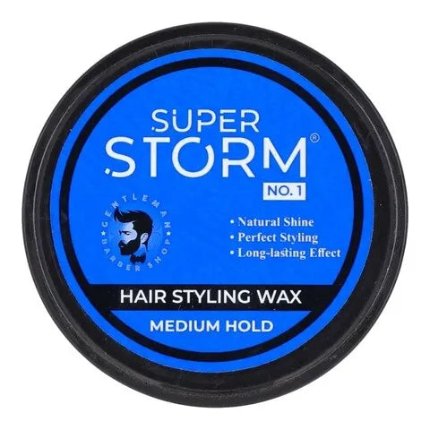Super Storm Hair Styling wax Medium Hold NO 1 - Buy Online in Pakistan at Cosmia.pk