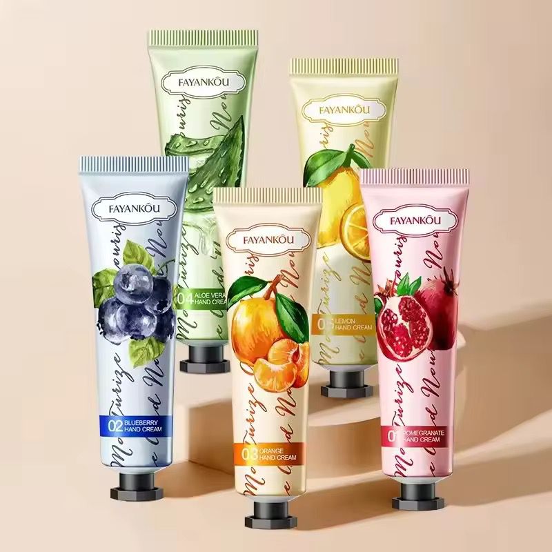 FAYANKOU Fruit Botanical Hand Cream set including Aloe Vera