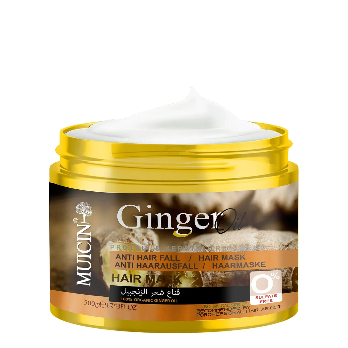 MUICIN Ginger Hair Mask - 500g - Buy Online in Pakistan at Cosmia.pk