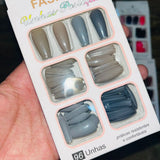 Color Sister Salon Look Artifical Nails With Free Stickers (96Pcs 4 - Buy Online in Pakistan at Cosmia.pk
