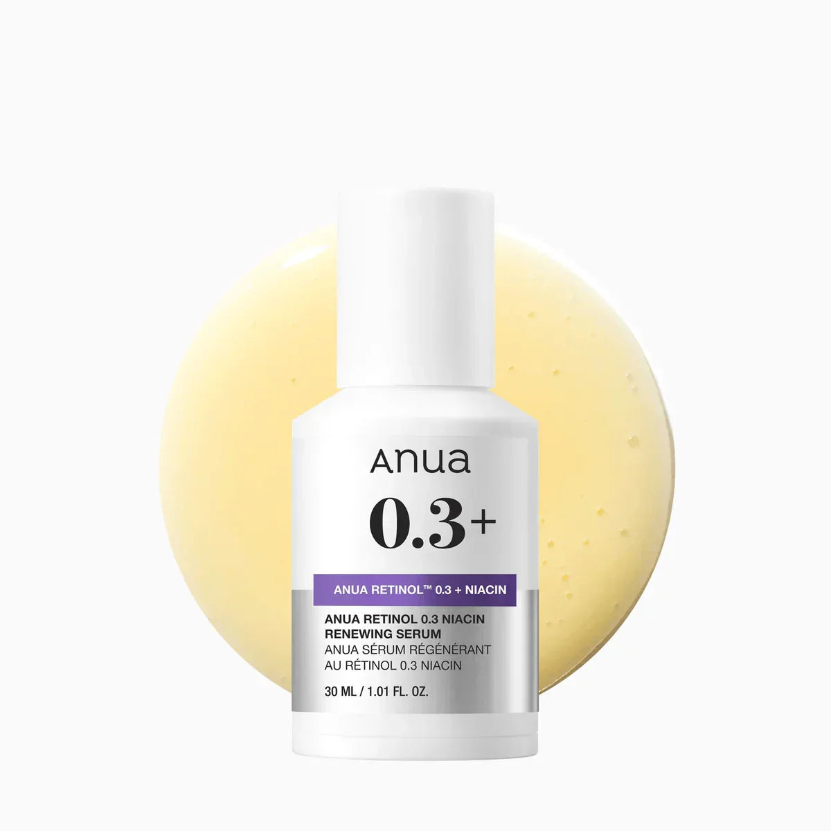 Anua Retinol 0.3 + Niacin Renewing Serum 30ml - Buy Online in Pakistan at Cosmia.pk
