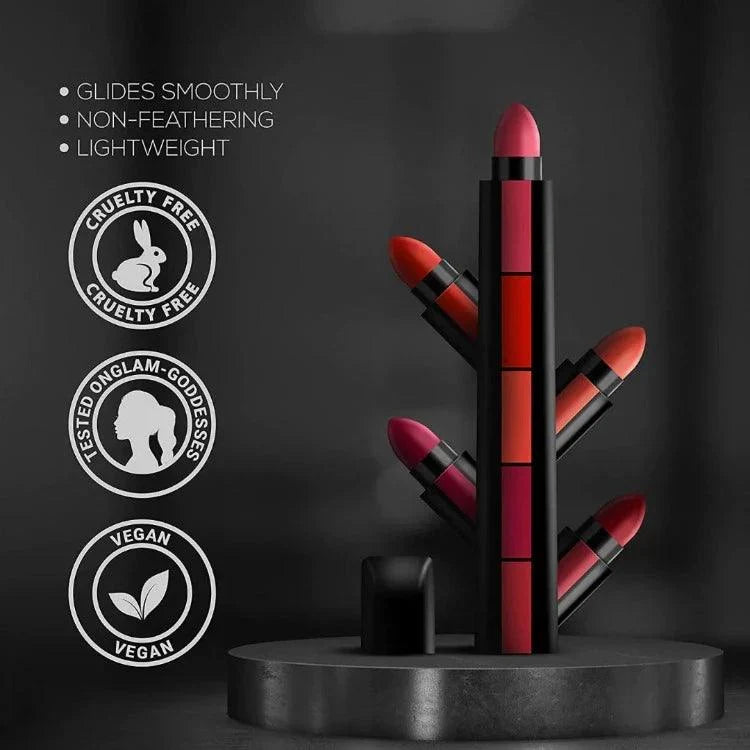 Huda Beauty 5 in 1 Lipstick - Buy Online in Pakistan at Cosmia.pk