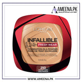 L'Oreal Paris Makeup Infallible Fresh Wear Foundation in a Powder - Buy Online in Pakistan at Cosmia.pk