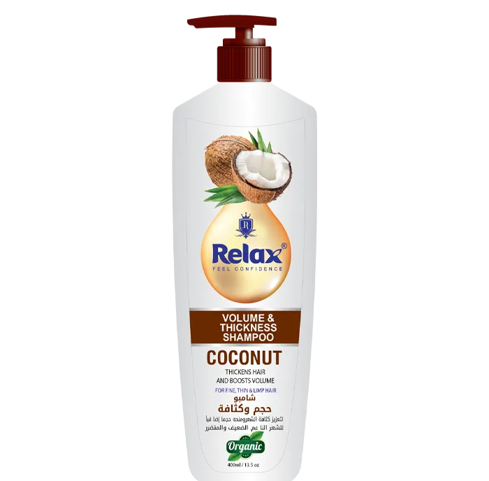Relax Coconut Shampoo - 400ml - Buy Online in Pakistan at Cosmia.pk