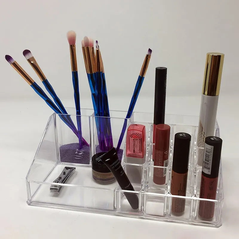 4 Compartments Makeup Lipstick Storage Container - Buy Online in Pakistan at Cosmia.pk