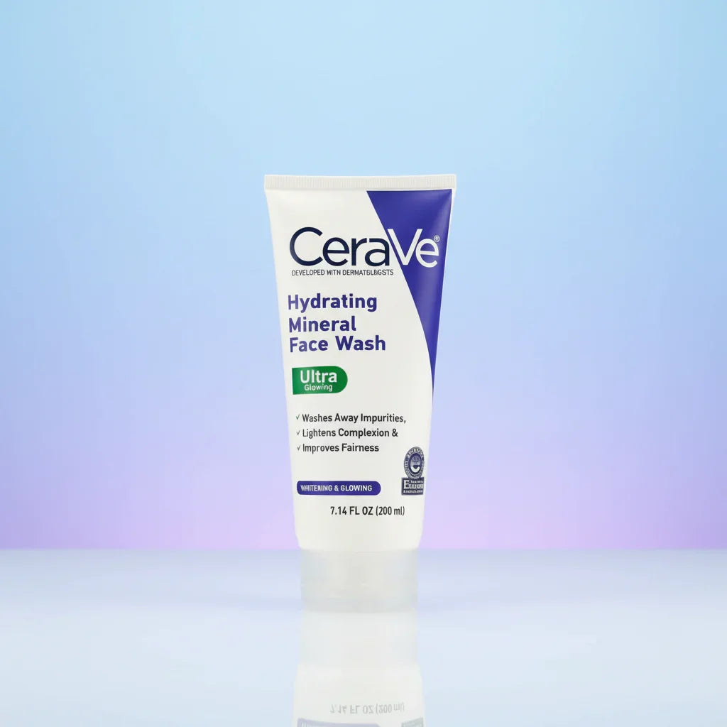 CeraVe Hydrating Mineral Face Wash Ultra Glowing - 200ml - Buy Online in Pakistan at Cosmia.pk
