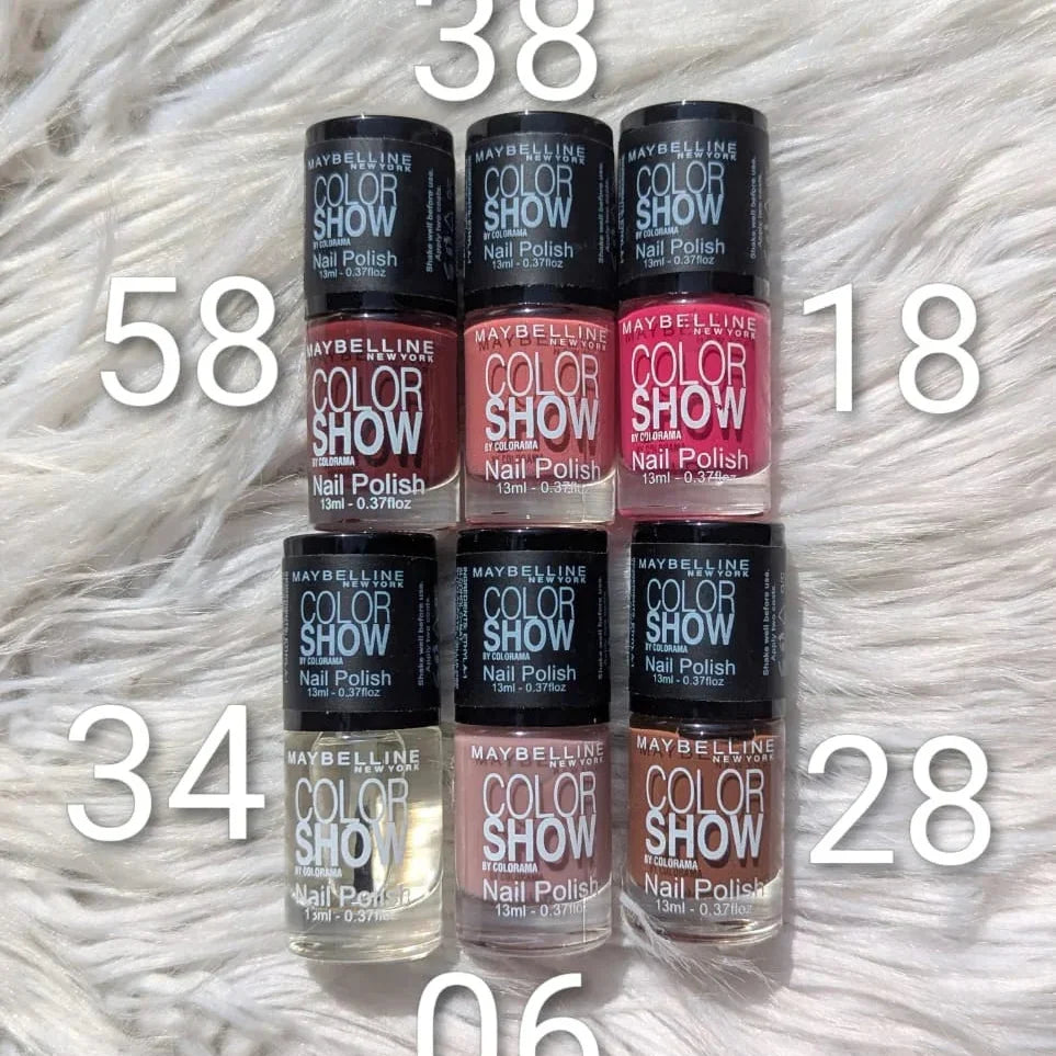 Maybelline Permanent Nail Paint - Buy Online in Pakistan at Cosmia.pk