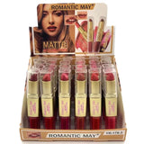 Romantic May Professional 2-in-1 Lipstick with Gloss & Liquid Matte - Buy Online in Pakistan at Cosmia.pk