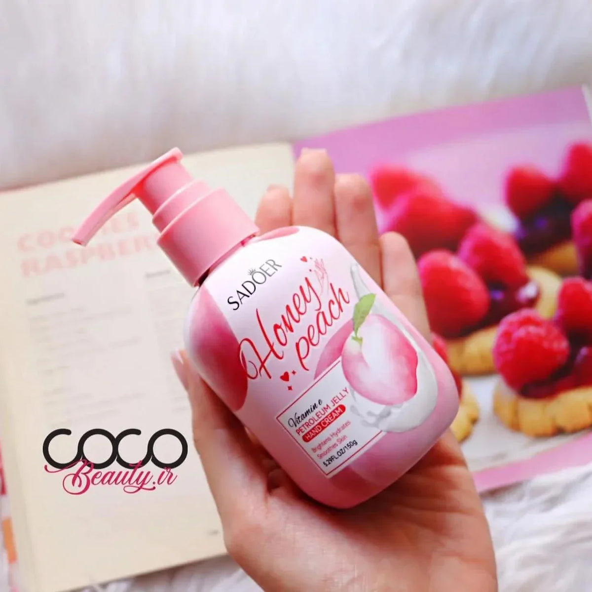 Sadoer Honey Peach Vitamin E Hand Cream – 150g - Buy Online in Pakistan at Cosmia.pk