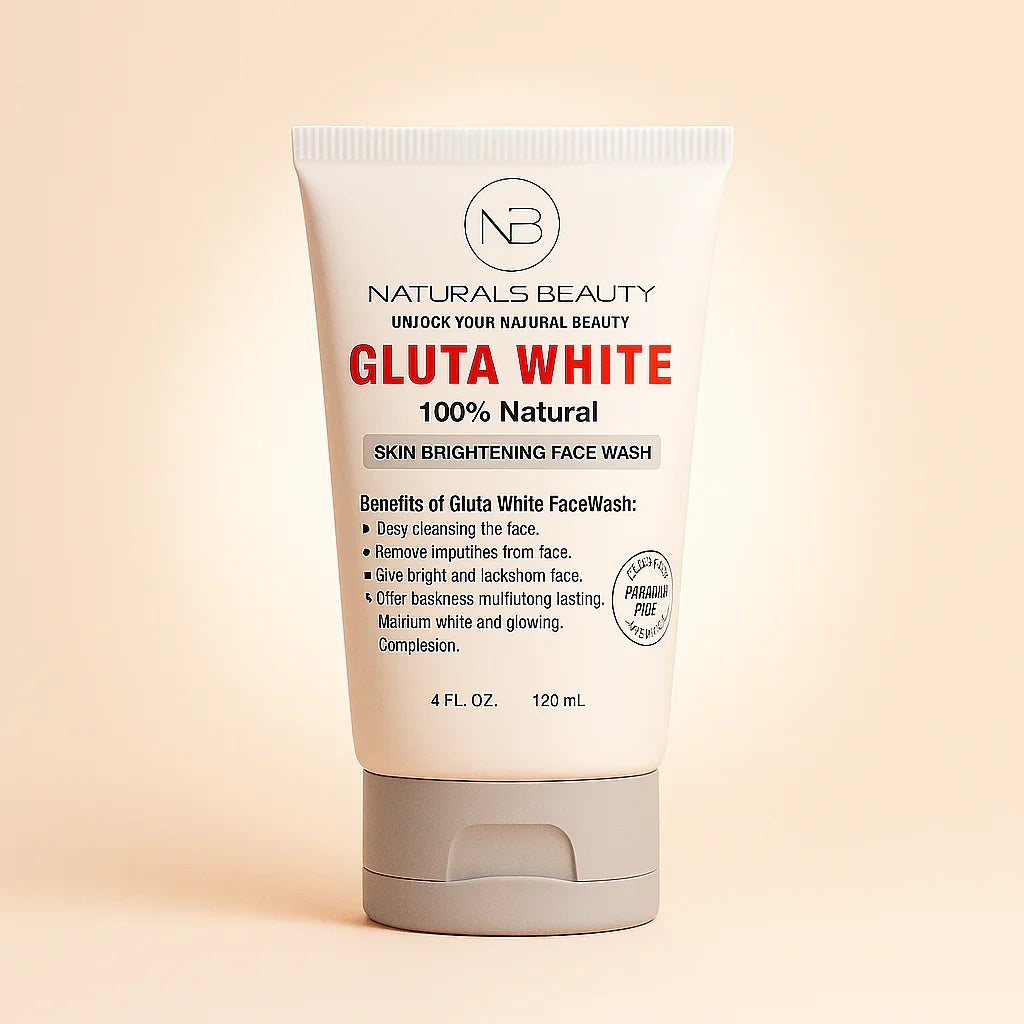 Gluta White 100% Natural Skin Brightening Face Wash - Buy Online in Pakistan at Cosmia.pk