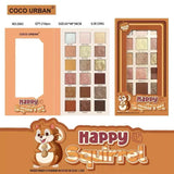 18 Colors Coco Urban Happy Squirrel Eyeshadow Palette - Buy Online in Pakistan at Cosmia.pk