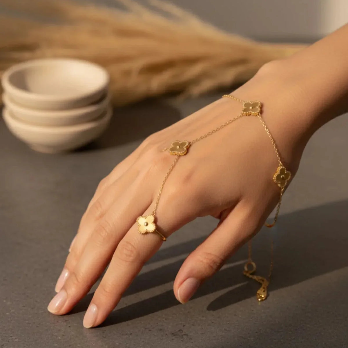 Hand Chain Bracelet - Buy Online in Pakistan at Cosmia.pk