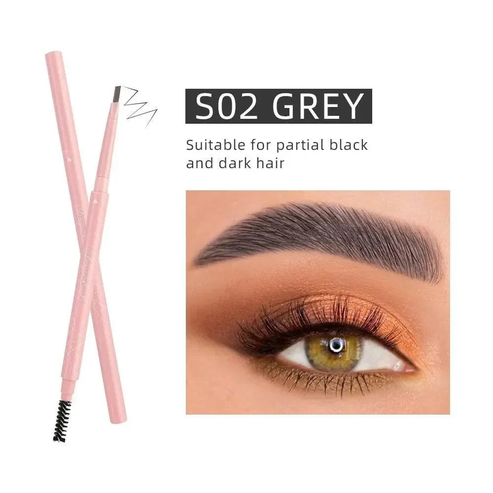 Dragon Ranee 2 In 1 Eyebrow Pencil – Natural Waterproof Smooth - Buy Online in Pakistan at Cosmia.pk