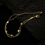 Double Small Square Bracelet - Buy Online in Pakistan at Cosmia.pk