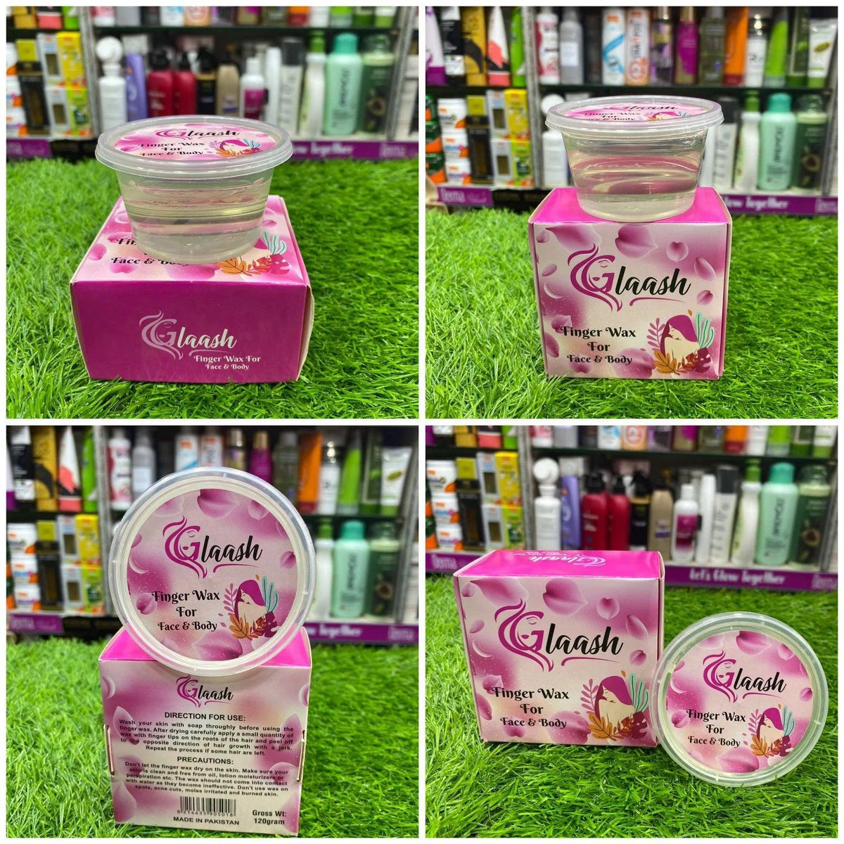 Glaash Finger Wax - 120ml - Buy Online in Pakistan at Cosmia.pk