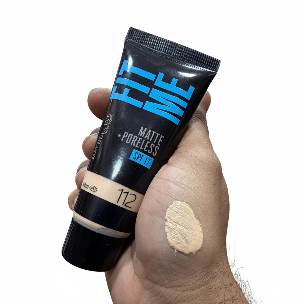 Fitme Foundation Tube Matte + Poreless SPF17 40ml - Buy Online in Pakistan at Cosmia.pk