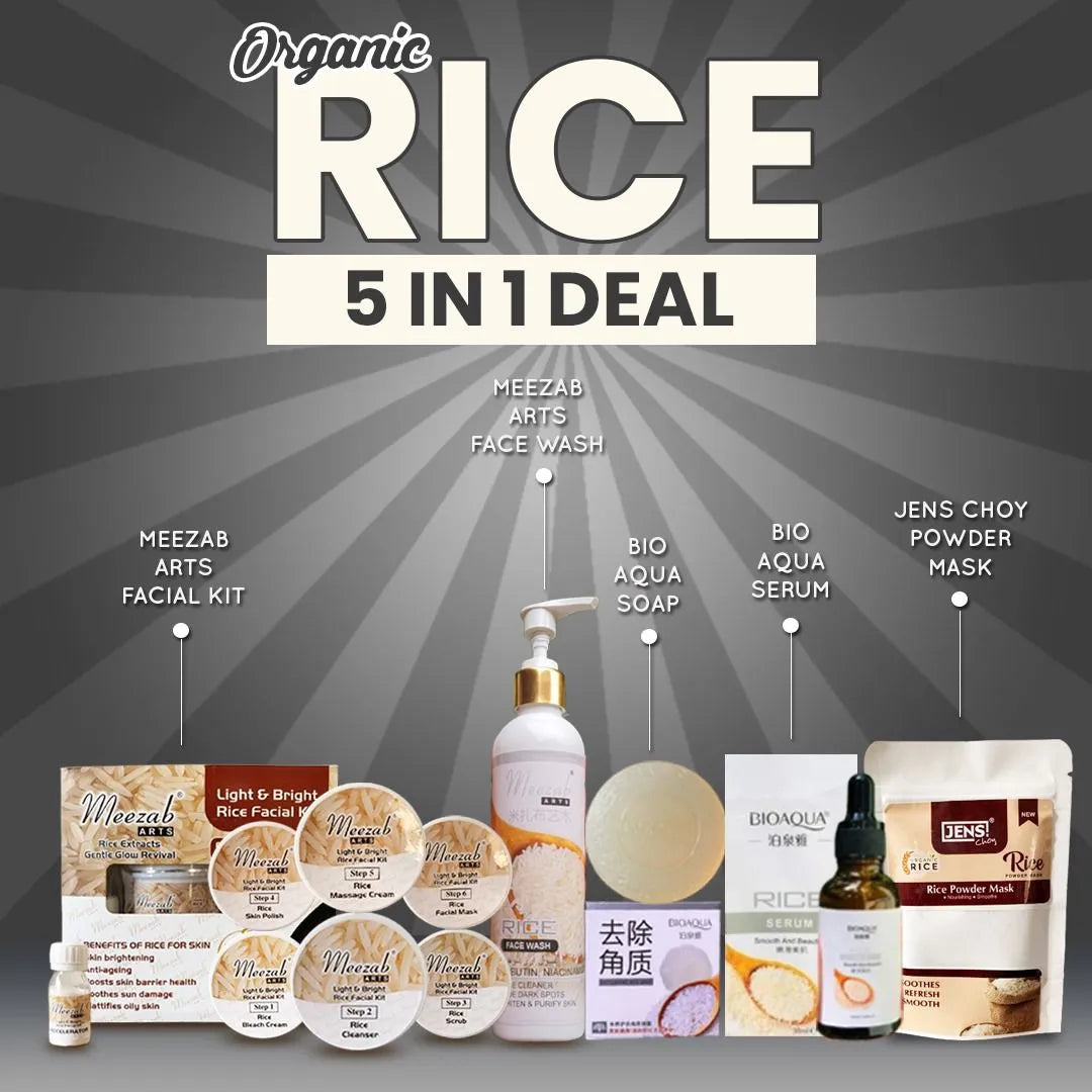 5 in 1 Organic Facial Kit - Buy Online in Pakistan at Cosmia.pk