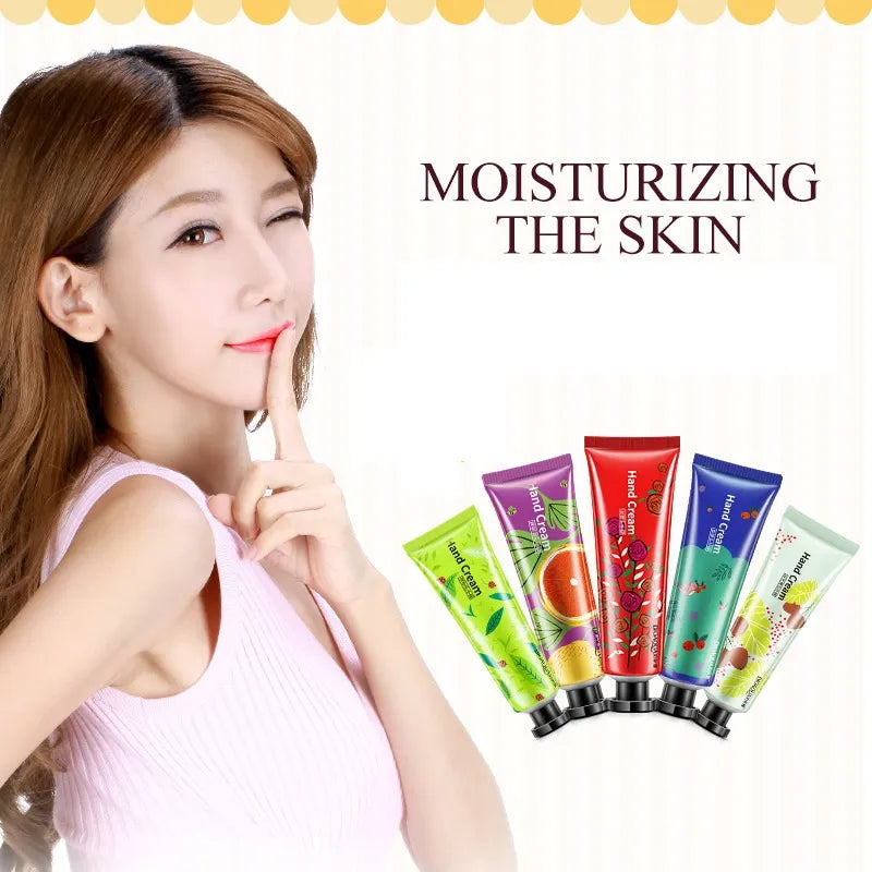 Bioaqua Plant Fragrance Moisturizing Hand Cream Set - Pack of 5 - Buy Online in Pakistan at Cosmia.pk