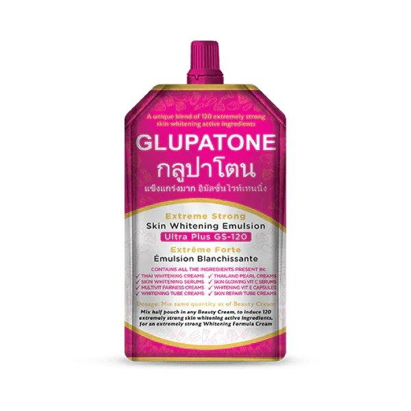 Glupatone Extreme Strong Whitening Emulsion Ultra Plus 120ml – Skin - Buy Online in Pakistan at Cosmia.pk