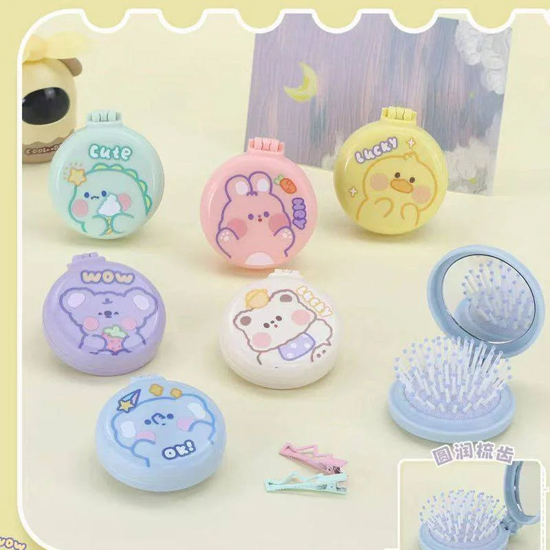 Folding Personalized Pocket Hair Brush Mini Hair Comb - Each - Buy Online in Pakistan at Cosmia.pk