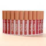 Hudamoji Silk Matte Liquid Lipgloss - 12PCS Set - Buy Online in Pakistan at Cosmia.pk