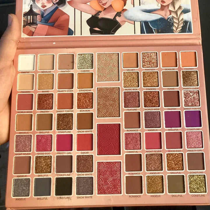 60 Colors Naked Shimmer & Nude Eyeshadow Palette - Buy Online in Pakistan at Cosmia.pk