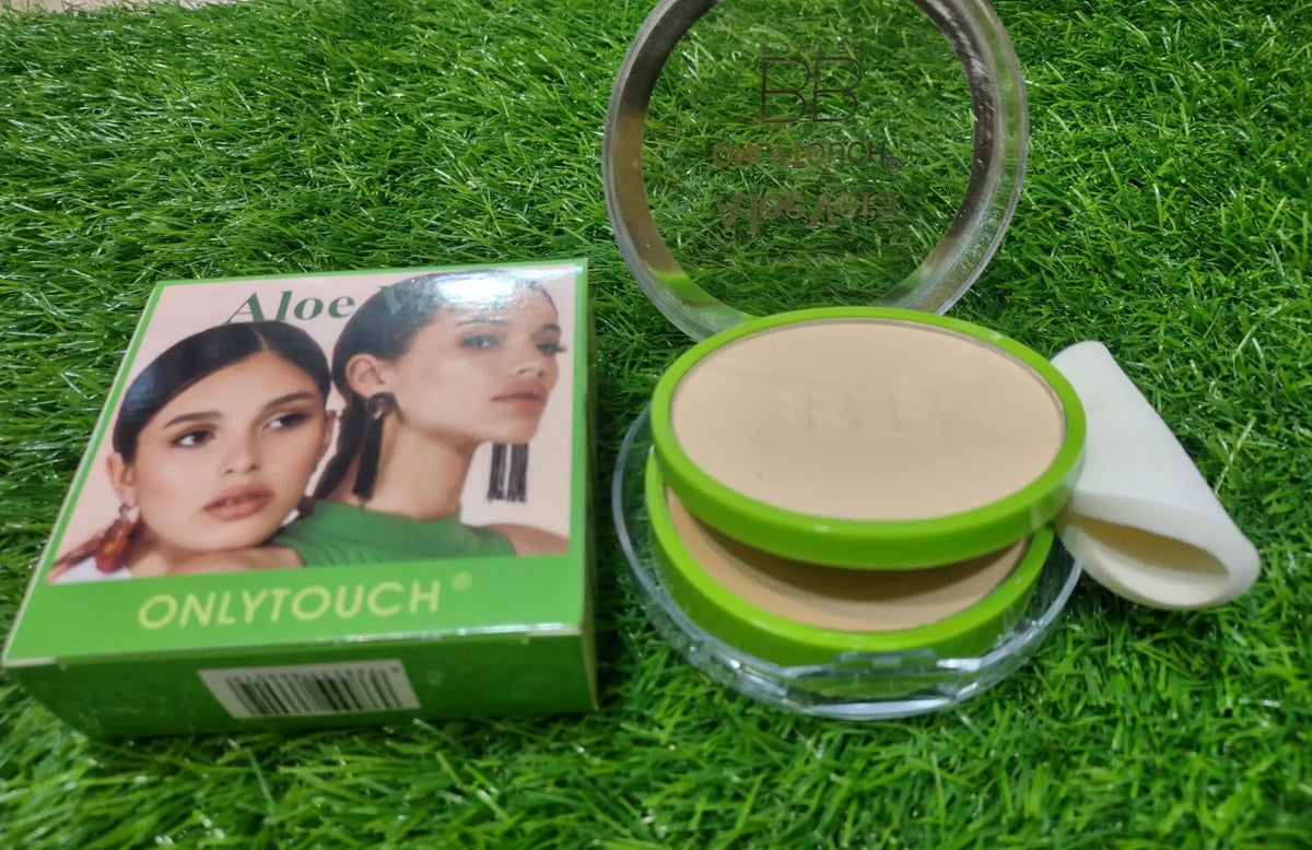 Only Touch 2 in 1 Aleo Vera BB Compact Powder - Buy Online in Pakistan at Cosmia.pk