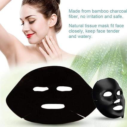 Yoyoso Bamboo Charcoal Compressed Mask 25 Pcs - Buy Online in Pakistan at Cosmia.pk