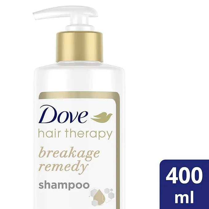Dove Hair Therapy Breakage Remedy 0% Sulfates Nutrient-Lock Serum Shampoo 400ml - Buy Online in Pakistan at Cosmia.pk