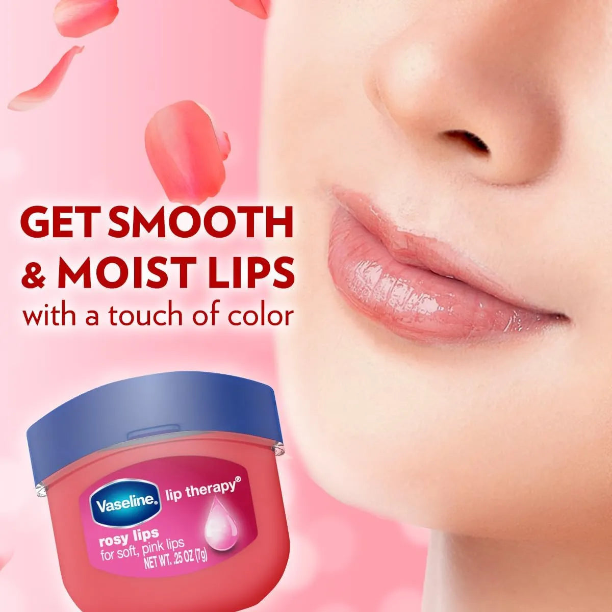 Vaseline Lip Therapy Lip Balm Rosy Lips - 7g - Buy Online in Pakistan at Cosmia.pk
