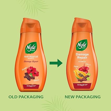 Nyle Naturals Damage Repair Shampoo - 180ml - Buy Online in Pakistan at Cosmia.pk