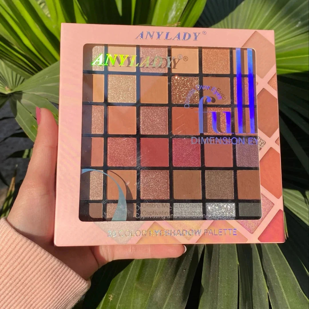 Any lady Obsess Over Eyes Full Dimension Eyeshadow Palette - Buy Online in Pakistan at Cosmia.pk