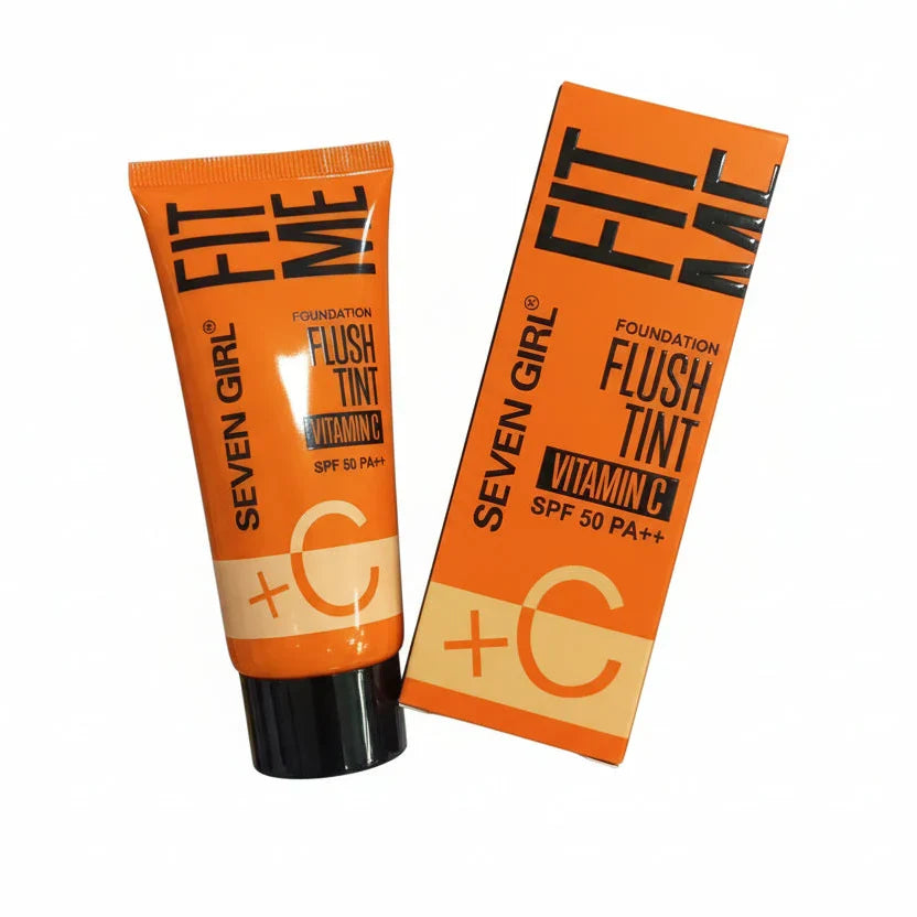 Seven Girl Foundation Flush Tint Vitamin C SPF 50 PA++ - Buy Online in Pakistan at Cosmia.pk