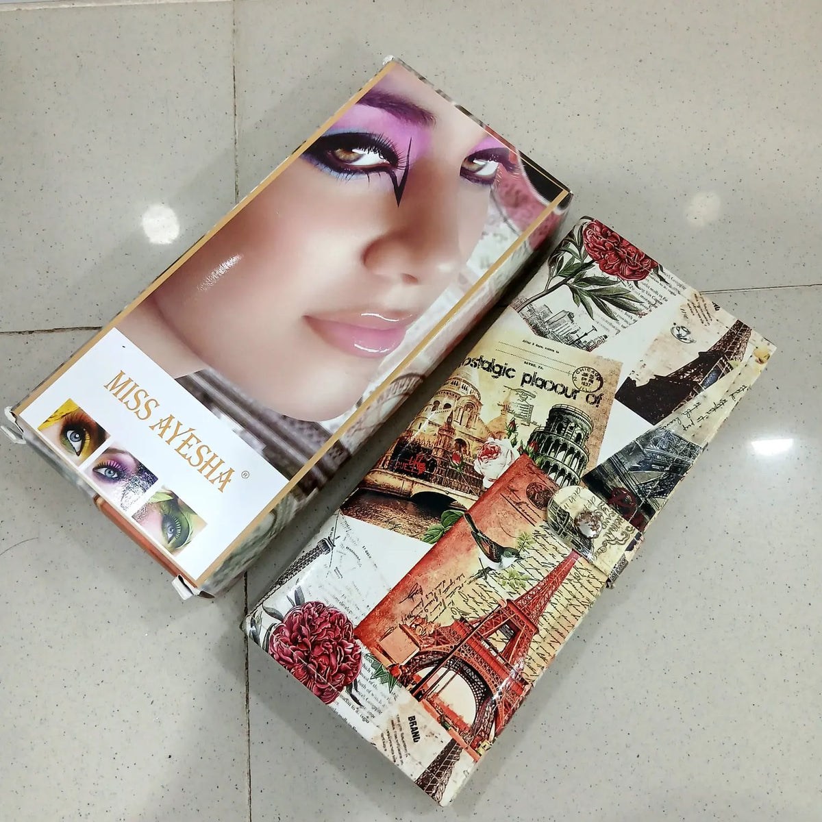 Miss Ayesha 100 Color Eyeshadow Palette & 6 Color Blush-on - Buy Online in Pakistan at Cosmia.pk