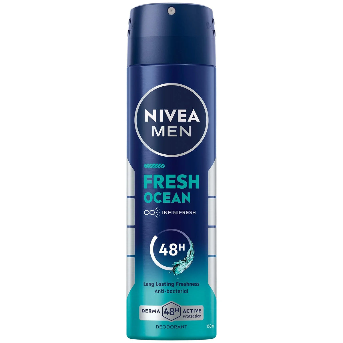 NIVEA Fresh Active Ocean Extracts Men Body Spray - 150ml - Buy Online in Pakistan at Cosmia.pk