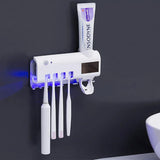 UV Toothbrush Sterilizer/Rechargeable Solar Power LED Disinfection - Buy Online in Pakistan at Cosmia.pk
