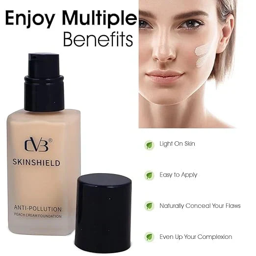 CVB Skin Shield Foundation _ 30ml - Buy Online in Pakistan at Cosmia.pk