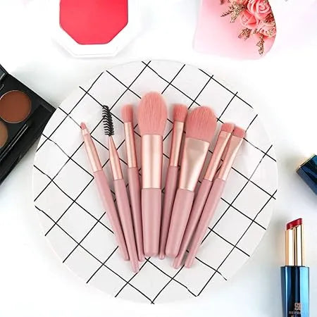 8‑Piece Mini Makeup Brush Set - Buy Online in Pakistan at Cosmia.pk