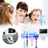 UV Toothbrush Sterilizer/Rechargeable Solar Power LED Disinfection - Buy Online in Pakistan at Cosmia.pk