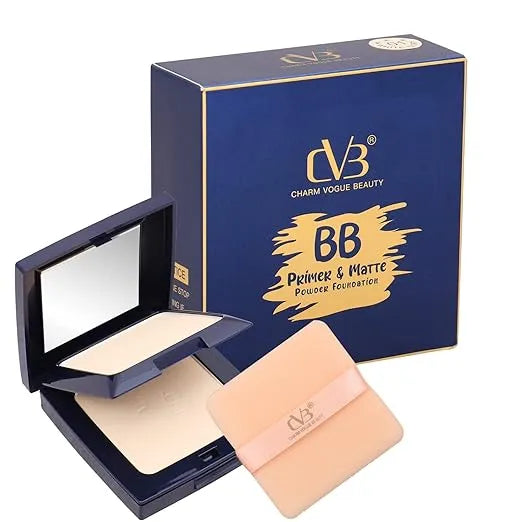 CVB Primer & Matte Powder Foundation – 2-in-1 Flawless Base - Buy Online in Pakistan at Cosmia.pk